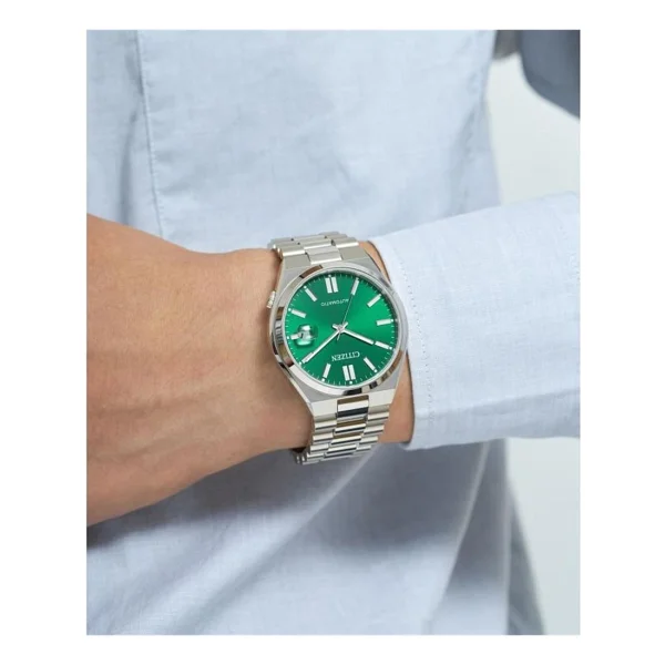 Citizen Tsuyosa Nj0150-81x Yeşil Erkek Kol Saati - Görsel 5