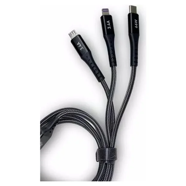 Syrox C139tt 1.2 M Type-C To Type-C Hızlı Şarj Kablosu - Görsel 3