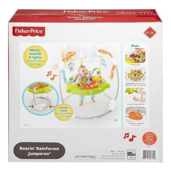 Fisher Price Yağmur Ormanı Jumperoo Chm91 - Görsel 2