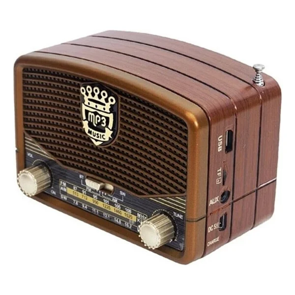 Everton Rt-307 Bluetooth Nostaljik Radyo - Görsel 2