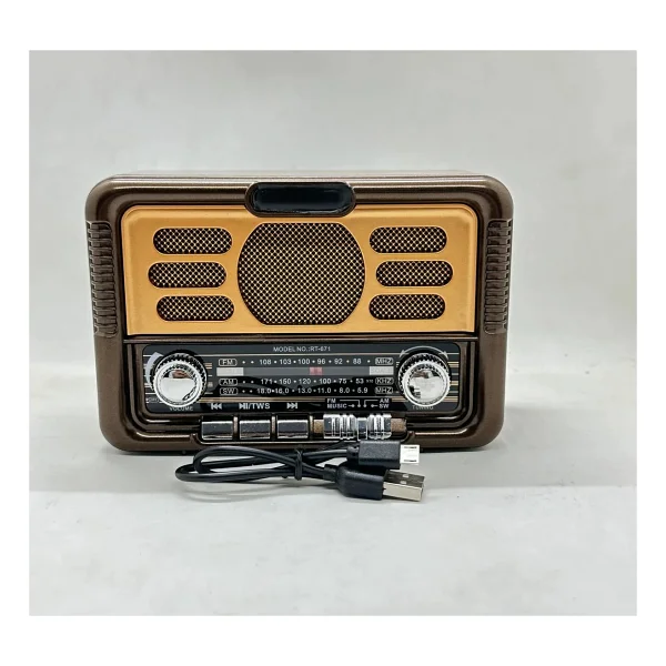 Everton Rt-671 Bluetooth Nostajik Radyo - Görsel 4