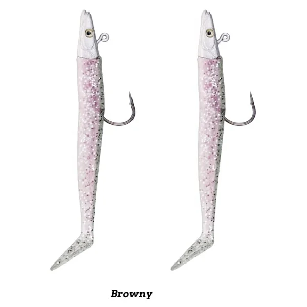 Fujin Zand Eel 11 Cm 7gr-14gr Double Body+Head Silikon Balık G.Lemon - Görsel 5