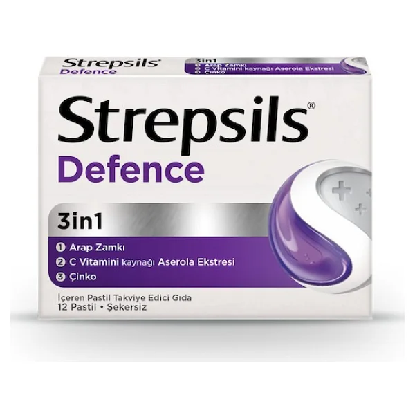 Strepsils Defence 12'li Pastil - Görsel 5