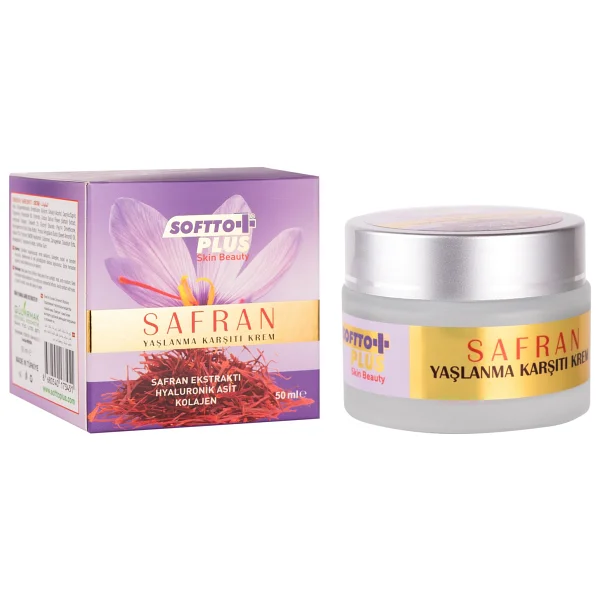Softto Plus Safran Onarıcı 50 Ml Yaşlanma Karşıtı Krem - Görsel 5