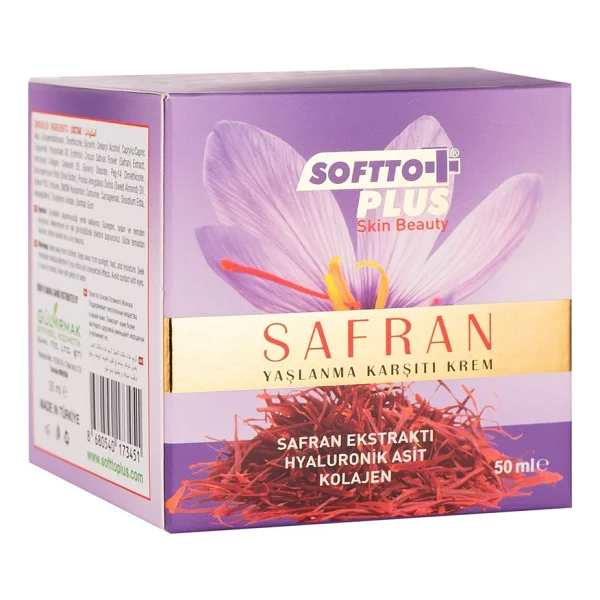 Softto Plus Safran Onarıcı 50 Ml Yaşlanma Karşıtı Krem - Görsel 4