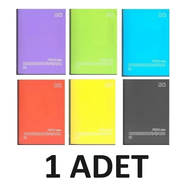 Gıpta Fresco Spiralli A4 72 Yaprak Çizgili Defter - Görsel 2