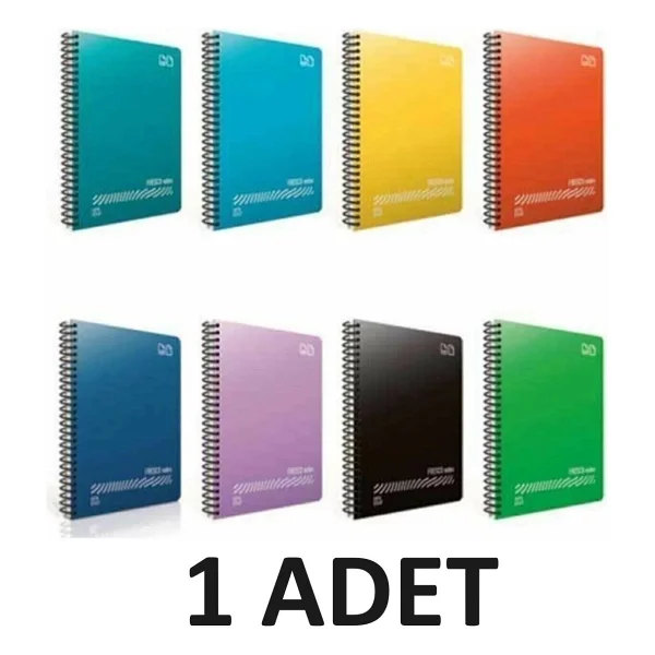 Gıpta Fresco Spiralli A4 60 Yaprak Çizgili Defter - Görsel 2