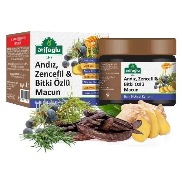 Arifoğlu Andız, Zencefil Ve Bitki Özlü Macun 300g - 1 Adet - Görsel 2