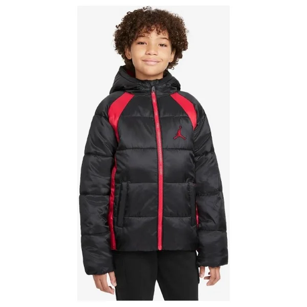 Nike Jordan Flıght Erkek Çocuk Mont 65a636-023 - Siyah - 1,5 Yaş - Görsel 5