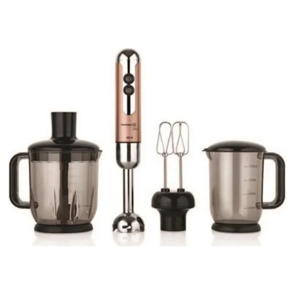 Korkmaz A447-09 Mia Mega Rose Gold Blender Seti - Görsel 2