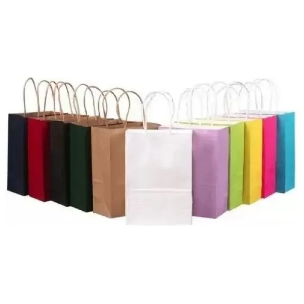 Umur Karton Çanta 9x18x23 ( Lacivert 70gr Kraft ) - 1 Adet - Görsel 2
