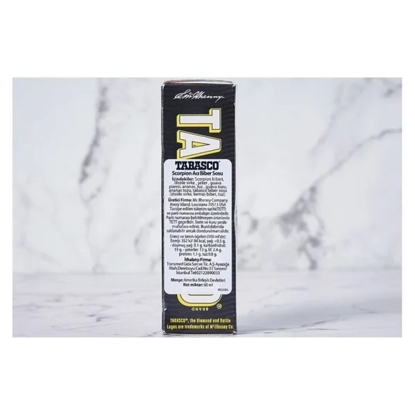 Tabasco Scorpion Aci Biber Sosu 60 Ml - 1 Adet - Görsel 3