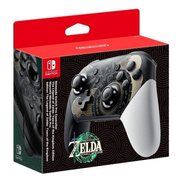 Nintendo Pro Controller The Legend Of Zelda Tears Of The Kingdom Edition Kablosuz Switch Oyun Kolu - Görsel 5