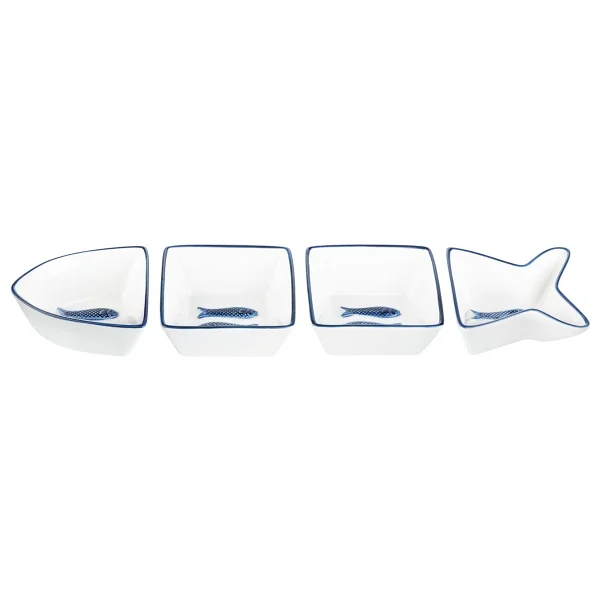 Madame Coco Marine 35 Cm 4 Parça Sunum Tabağı - Görsel 3