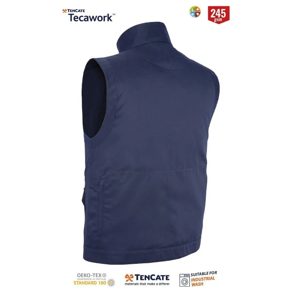 Myform Metron Çok Cepli Iş Yeleği Myform 9140 - Mavi - Görsel 3