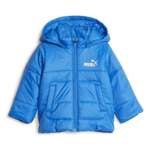 Puma Minicats 675971-47 Saks Mavi Kapüşonlu Bebek Şişme Mont - Görsel 5