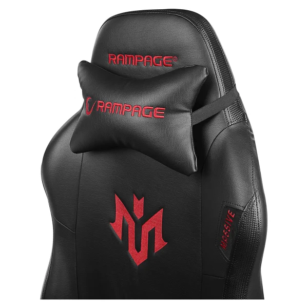Rampage Kl-R45 Massive Kırmızı-Siyah Oyuncu Koltuğu - Görsel 6