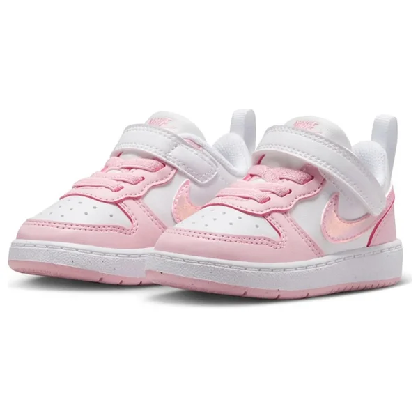 Nike Court Borough Low Recraft Dv5458-105 Pembe Bebek Ayakkabı - Görsel 2