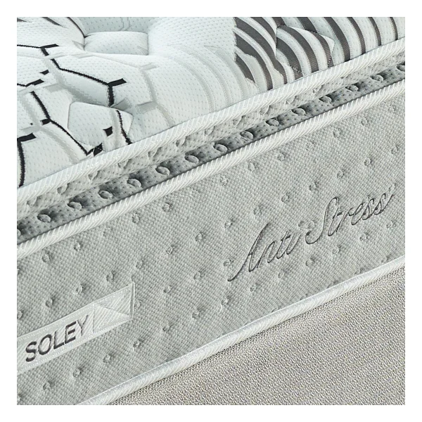 Soley Anti-Stress Full Ortopedik Pocket Yaylı Pedli Yatak - Görsel 2