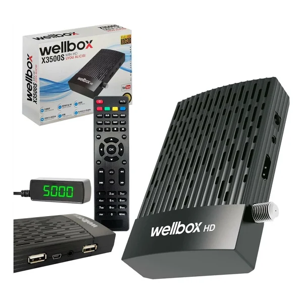 Wellbox X-3500s Full HD Uydu Alıcısı - Görsel 2