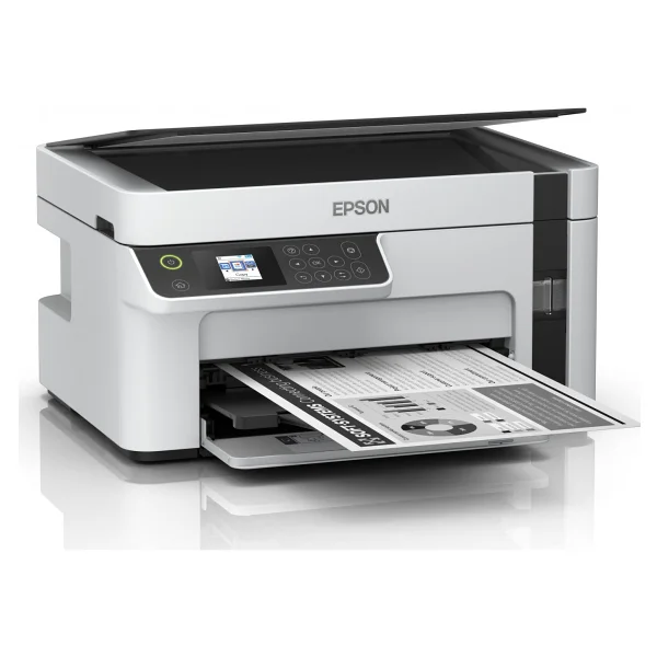 Epson Ecotank M2120 Wi-Fi + Tarayıcı + Fotokopi Mono Çok Fonksiyonlu Tanklı Mürekkep Püskürtmeli Yazıcı - Görsel 4