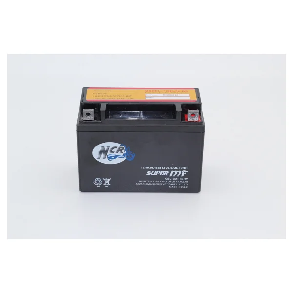 Ncr 12n6,5l-Bs 12 V 6.5 Ah Motosiklet Aküsü - Görsel 4