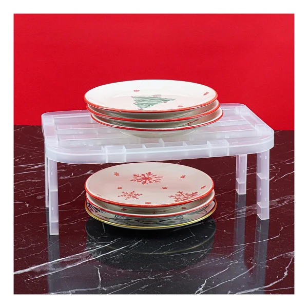 Decobella Deco Bella 50806 Şeffaf Dolap Içi Çok Katlı Raf - Görsel 2