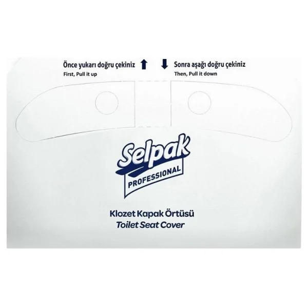Selpak Professional Klozet Kapağı Örtüsü 250'li - Görsel 2
