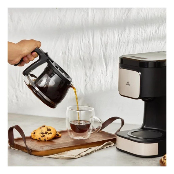 Karaca Just Coffee Aroma 2in1 Bej Çay Ve Filtre Kahve Makinesi - Görsel 3
