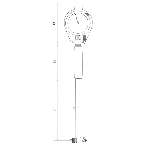 Asimeto As-484340 400-600 Mm Komparatör Saati - Görsel 2