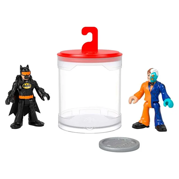 Imaginext Dc Super Friends Color Changers Batman Ve Two Face Figür Seti Hmx57 - Görsel 5