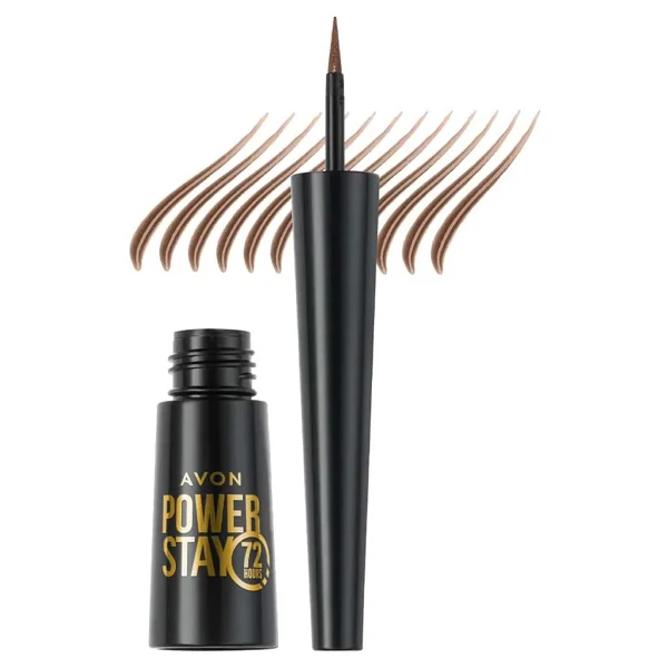 Avon Power Stay 72 Saat Kalıcı Kaş Jeli Dark Brown - Görsel 6