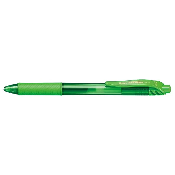 Pentel Energel 0.7mm Basmalı Jel Kalem Lime Green / Bl107-K - Görsel 2