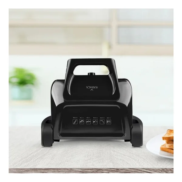 Karaca Future Plus Biodiamond Antibakteriyel Black Tost Makinesi - Görsel 5