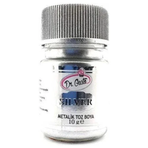 Dr. Gusto Dekoratif Yenilmeyen Gümüş Toz SIM Boya 10 Gr - Görsel 4