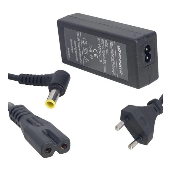 Xml Dünyası Powermaster Pm-10931 14 Volt - 3 Amper 6.5x4.4 Uçlu Plastik Kasa Masaüstü Samsung Monitör Adaptörü - Görsel 2
