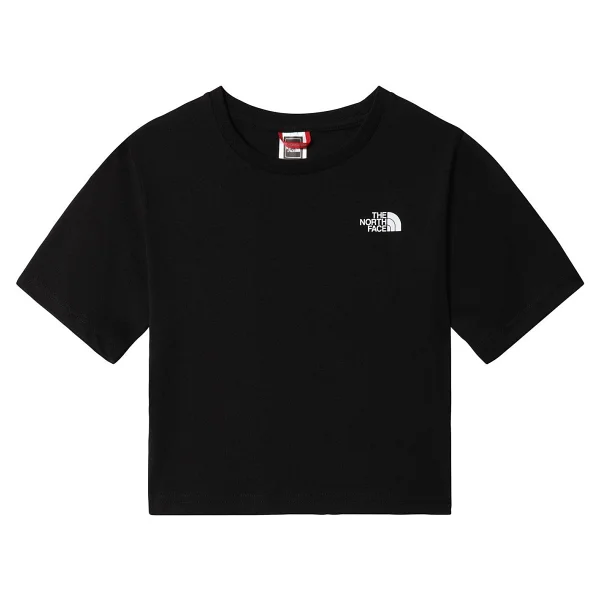 The North Face Simple Dome Crop Kız Çocuk Tişörtü Nf0a7r1njk31 Siyah - Görsel 3
