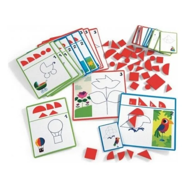 Djeco Eduludo Shapes Geometrik Şekiller - Görsel 6