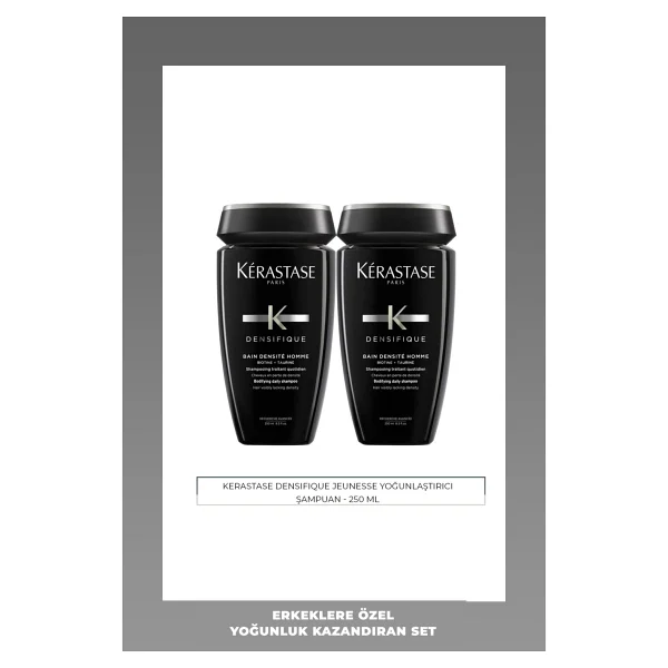 Kerastase Densifique Bain Densite Homme 250 Ml 2 Adet Şampuan - Görsel 3