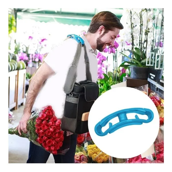 Mrt Bilişim Alışveriş Çantası Taşıma Aparatı Omuzda Poşet Taşıma Ağır Yük Taşıma 40 Kg Kapasite - Görsel 5