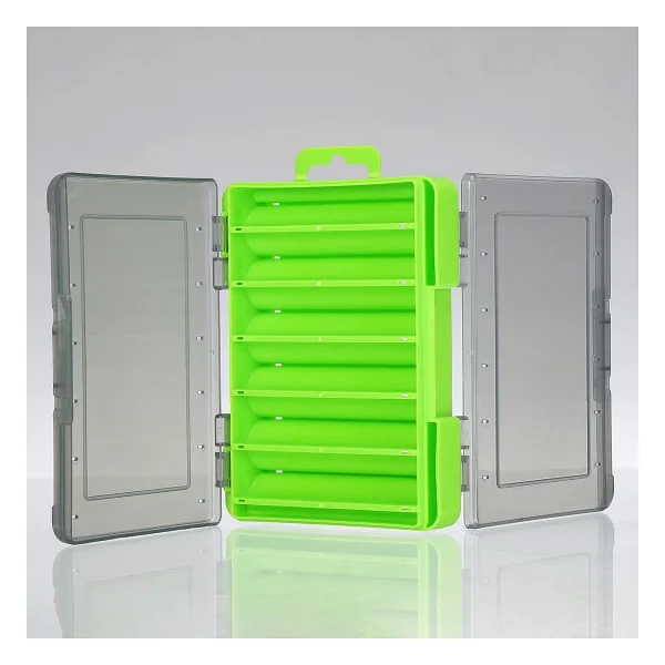 Shufa Lure Box Çift Taraflı Lrf Yem Kutusu 85mm - Yeşil - Görsel 5