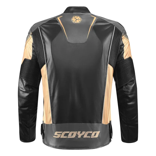 Scoyco Jk187 4 Mevsim Deri Erkek Motosiklet Montu - Görsel 2