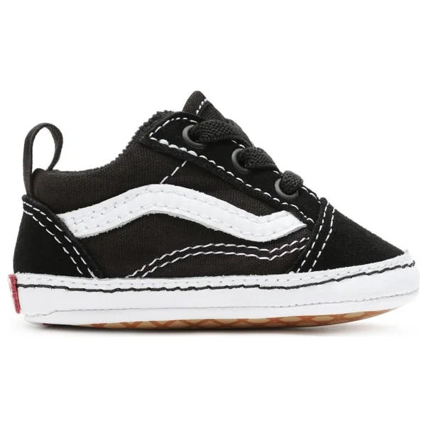 Vans Old Skool Crib Vn0a3u8k6bt1 Siyah Bebek Sneaker - Görsel 8
