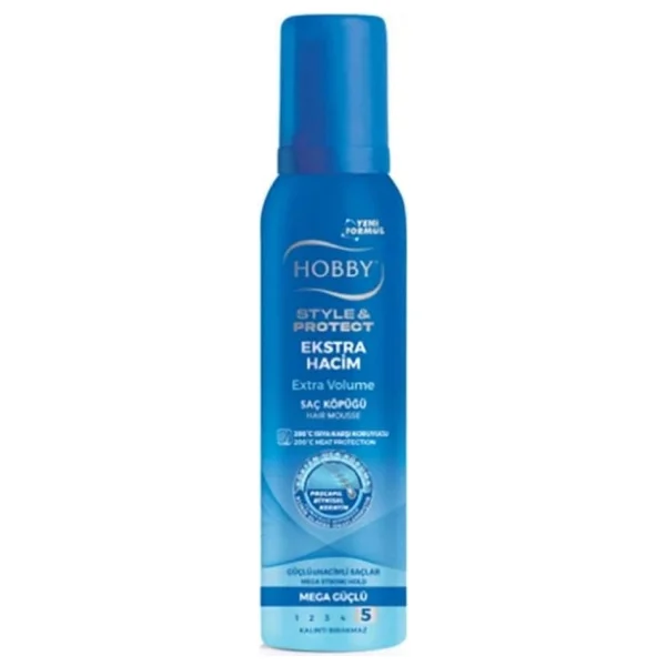 Hobby Style & Protect Ekstra Hacim Saç Köpüğü 150 Ml - Görsel 2
