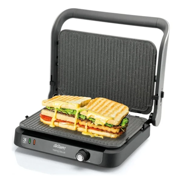 Arzum Ar2019 Tostçu Delux Mürdüm 1800 W Granit Tost Makinesi - Görsel 3
