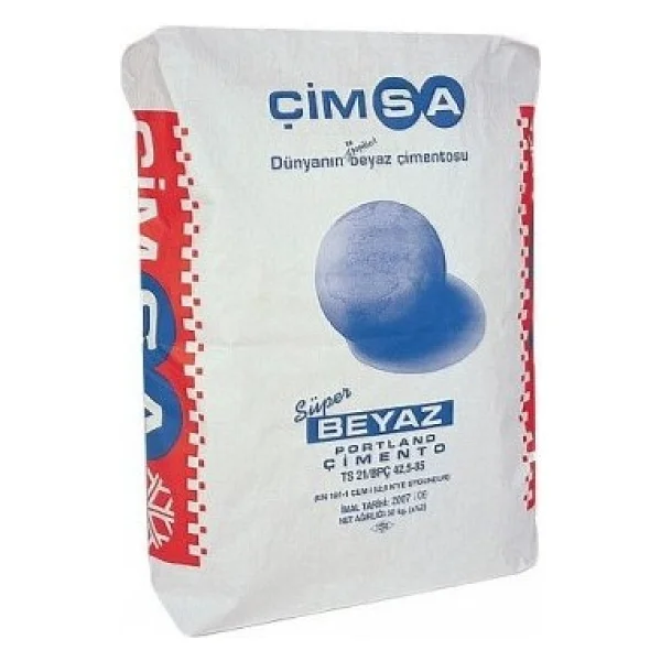 Çimsa Süper Beyaz Çimento - 2 Kg - Görsel 3