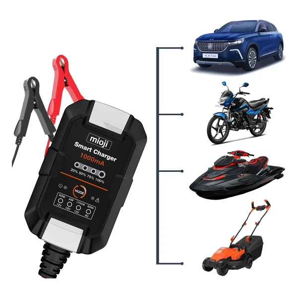 Mioji Mio 1000A 12-16 V Akıllı Akü Şarj Cihazı - Görsel 3