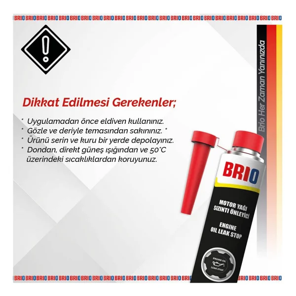 Brio 300 Ml Motor Yağ Sızıntı Önleyici - Görsel 9