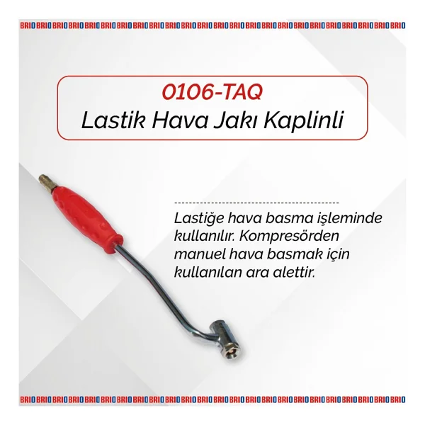 Brio Lastik Hava Jakı Kaplinli - Görsel 2