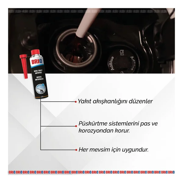 Brio 300 Ml Dizel Yakıt Katkısı - Görsel 3